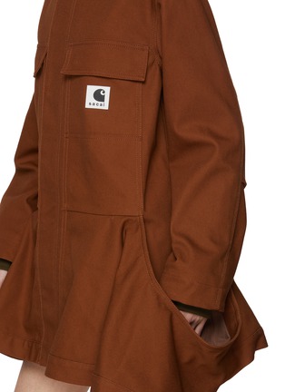 SACAI | X Carhartt WIP Duck Canvas Dress Coat | Women | Lane Crawford