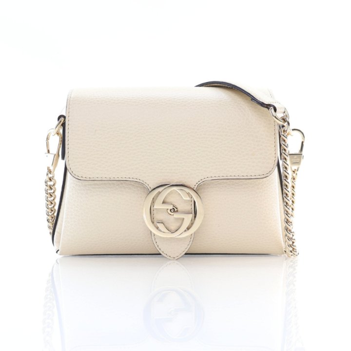 Gucci Dollar Interlocking Chain Shoulder Bag - Luxe Du Jour