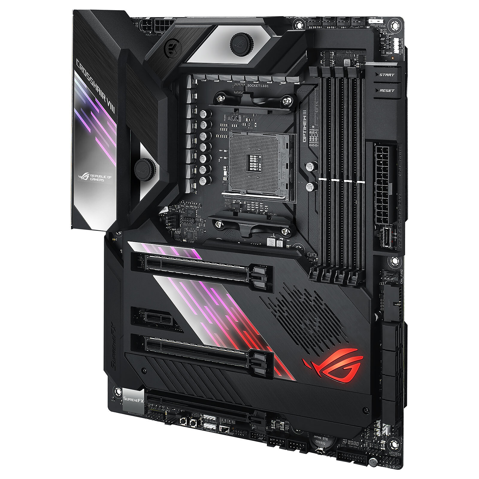 ASUS ROG CROSSHAIR VIII FORMULA - Motherboard - LDLC | Holy Moley