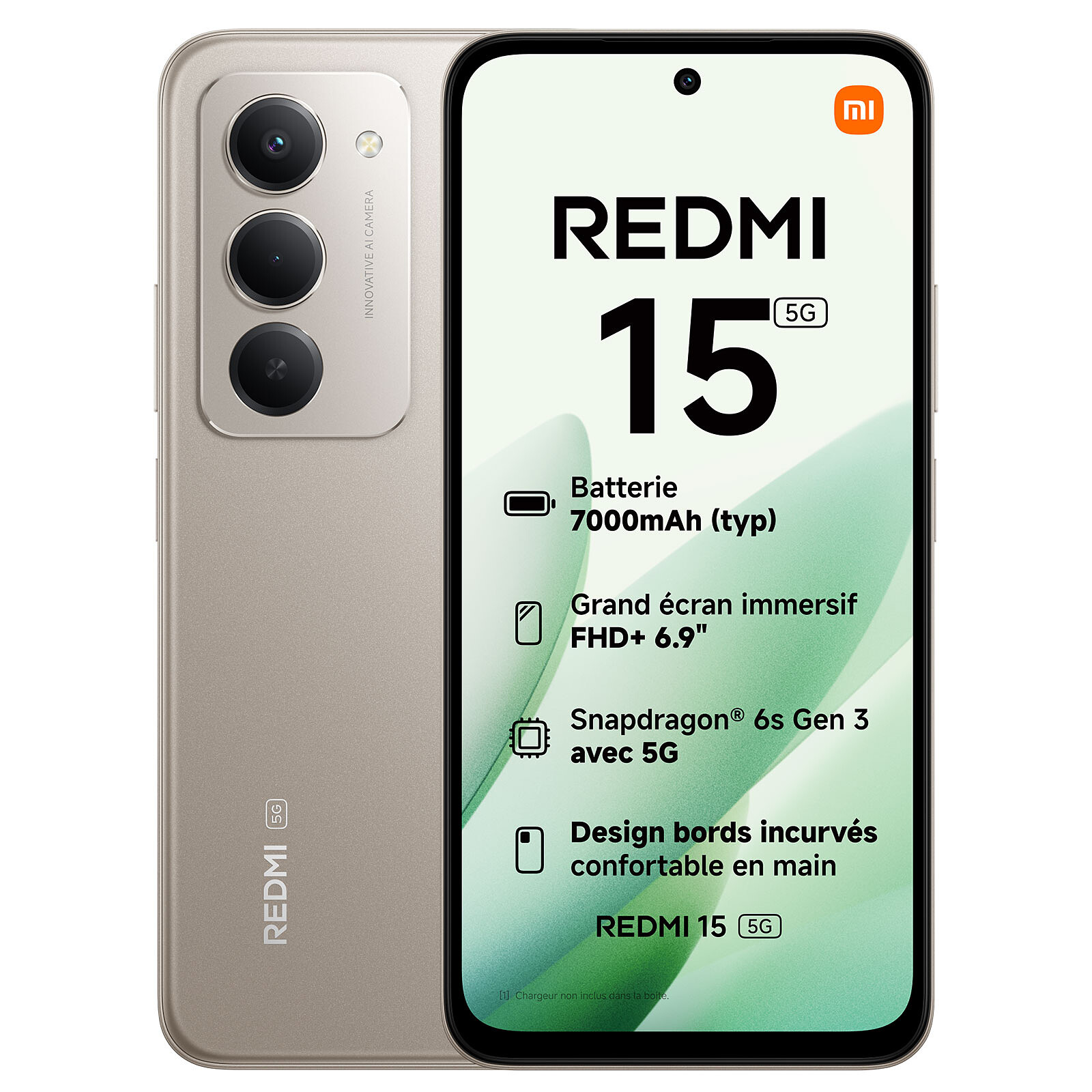 Xiaomi Redmi 15 5G Grey (8 GB / 256 GB) - Mobile phone