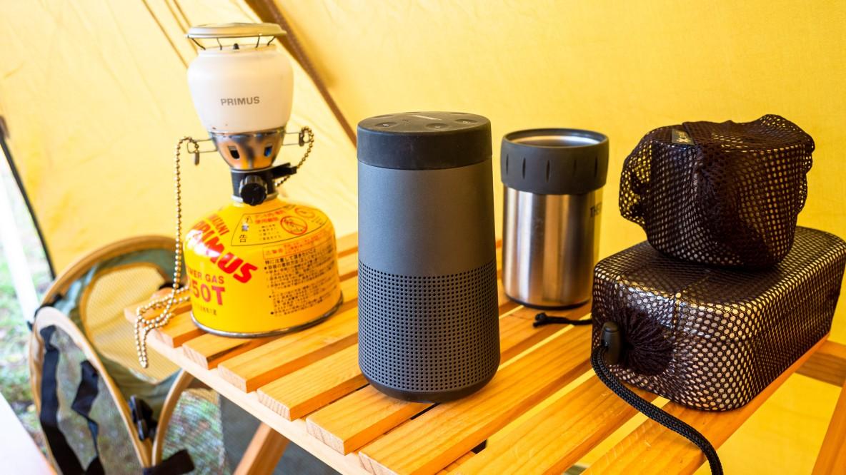BOSEの「SoundLink Revolve II Bluetooth® speaker」は雨に濡れても
