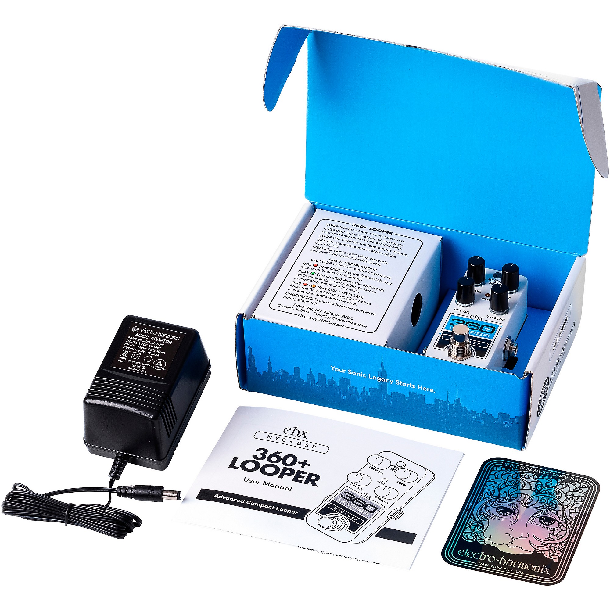 Electro-Harmonix Pico 360+ Looper Pedal | Music & Arts