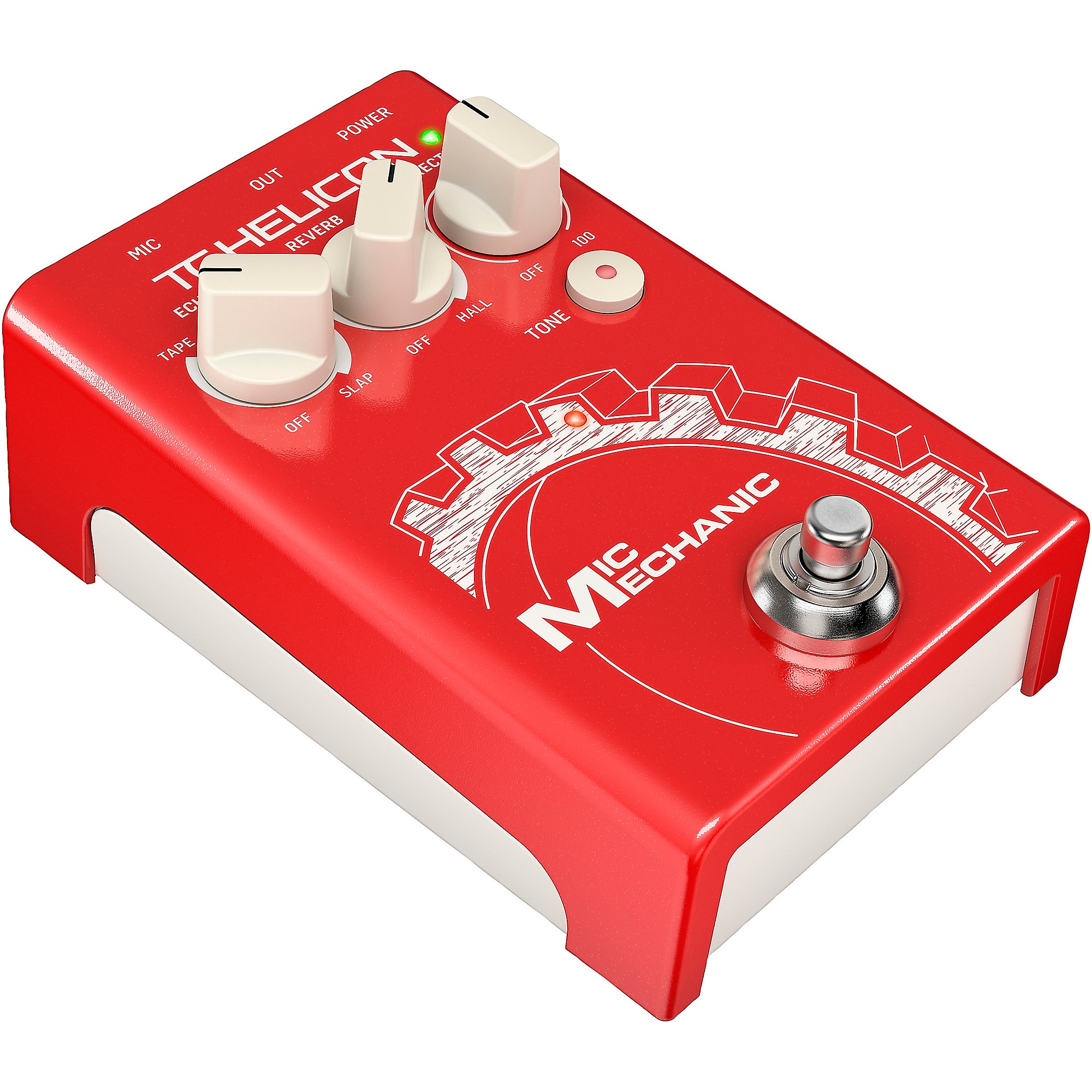 TC Helicon Mic Mechanic 2 Vocal Effects Pedal | Music & Arts