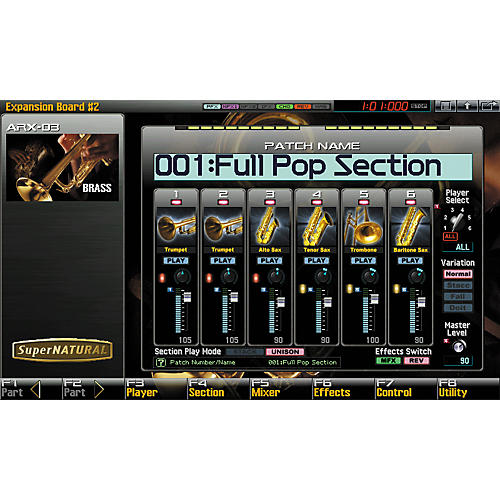 Roland ARX-03 Brass - SuperNATURAL Expansion Board for Fantom-G