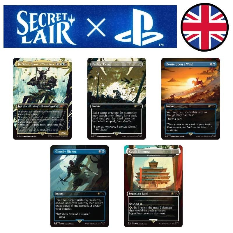 Secret Lair x Playstation - Ghost of Tsushima - Magic EN - Magic