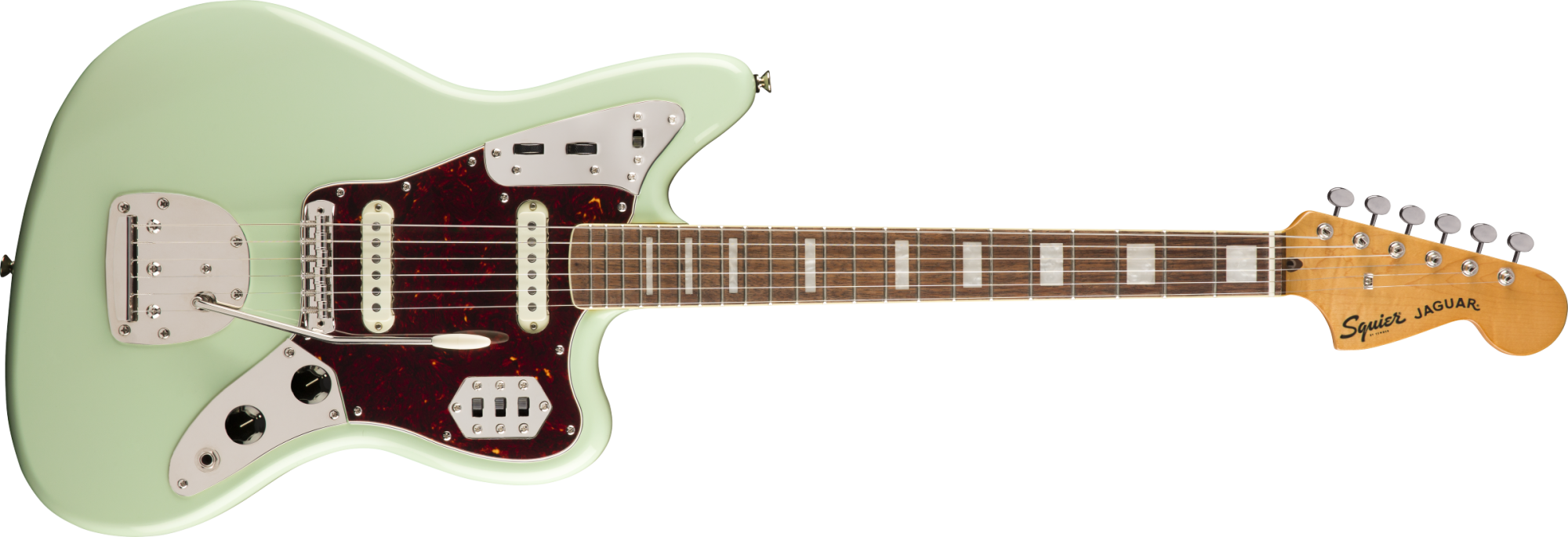 Squire Classic Vibe 70s Jaguar - Surf Green - 885978064847