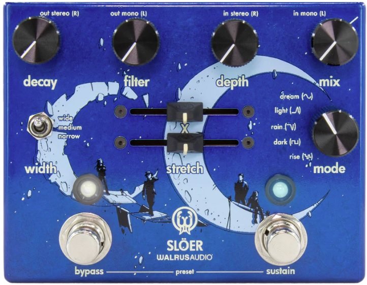 Walrus Audio Sloer Sloër - Blue - 810424034990