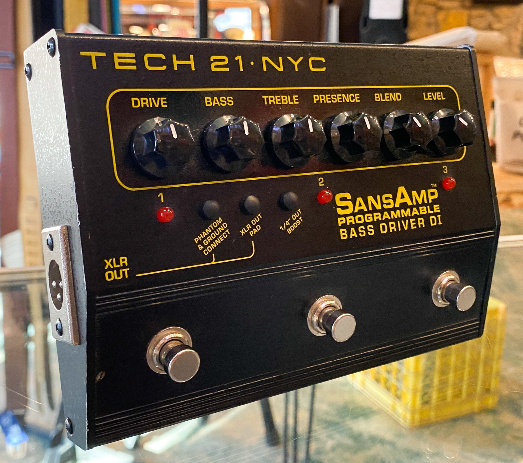 Tech 21 SansAmp Programmable Bass Driver DI