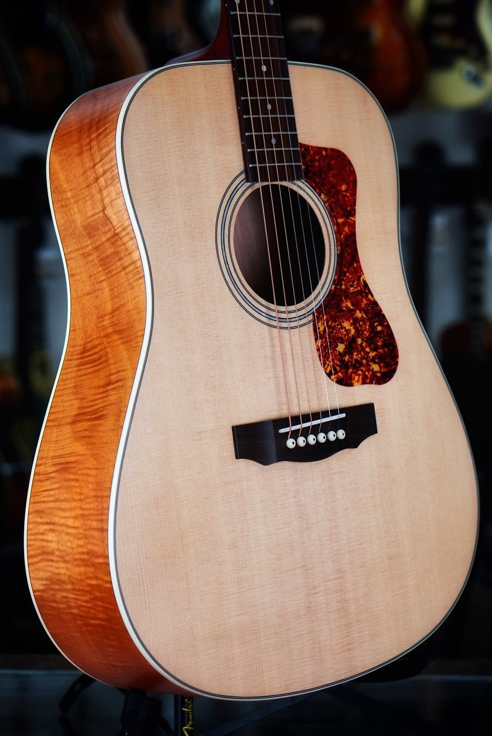 Guild D-240E LTD Flamed Mahogany Acoustic/Electric Westerly