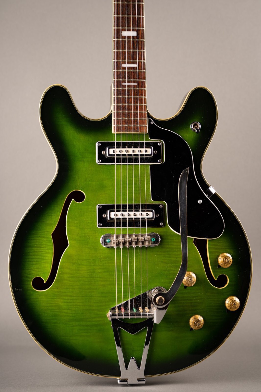 1960s Crown (Teisco) GPO Green Burst MIJ