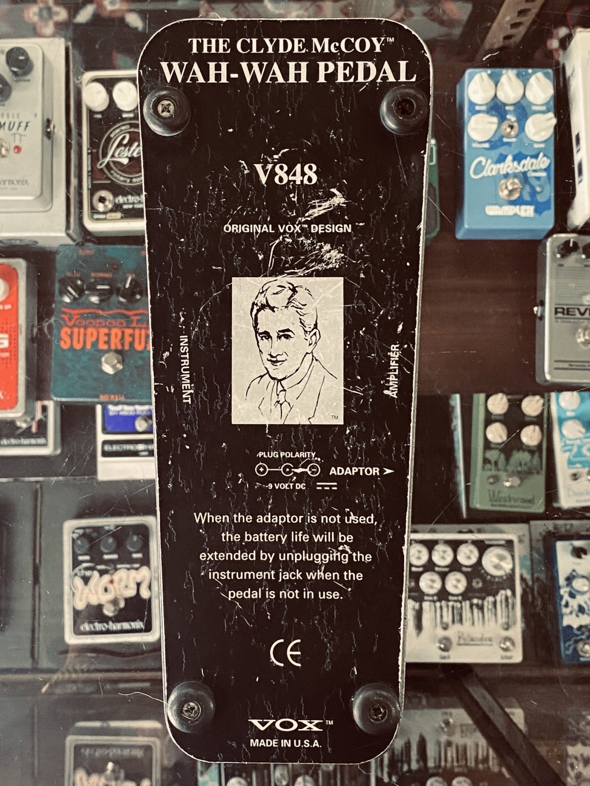 Vox V848 Clyde McCoy Wah Pedal (used)