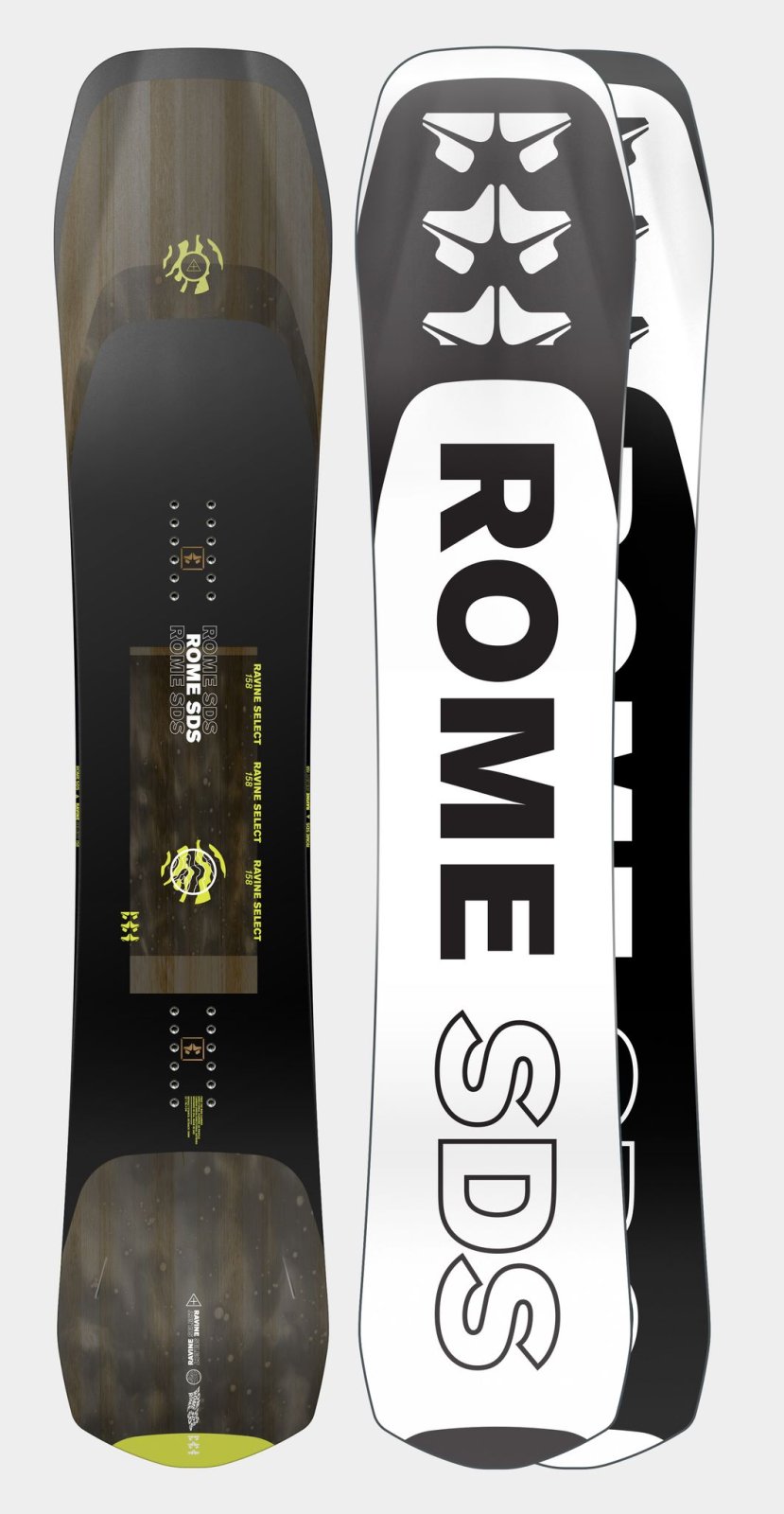 Rome Ravine Select Snowboard 2024 - 8720246029833