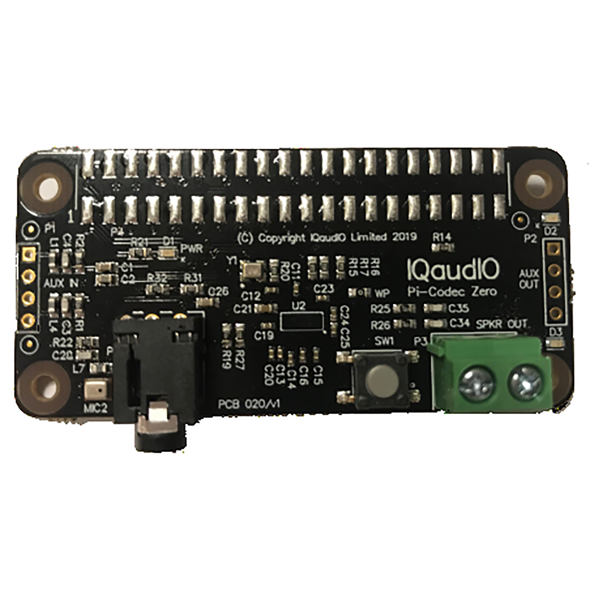 Raspberry Pi Raspberry Pi HAT, IQaudio Codec Zero （ IQaudio Codec