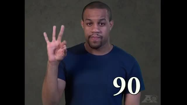 American Sign Language ASL Video Dictionary - 90