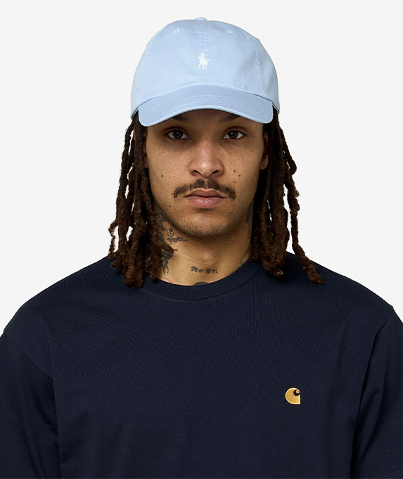 WTAPS Logo Cap in Navy Blue | SVD USA