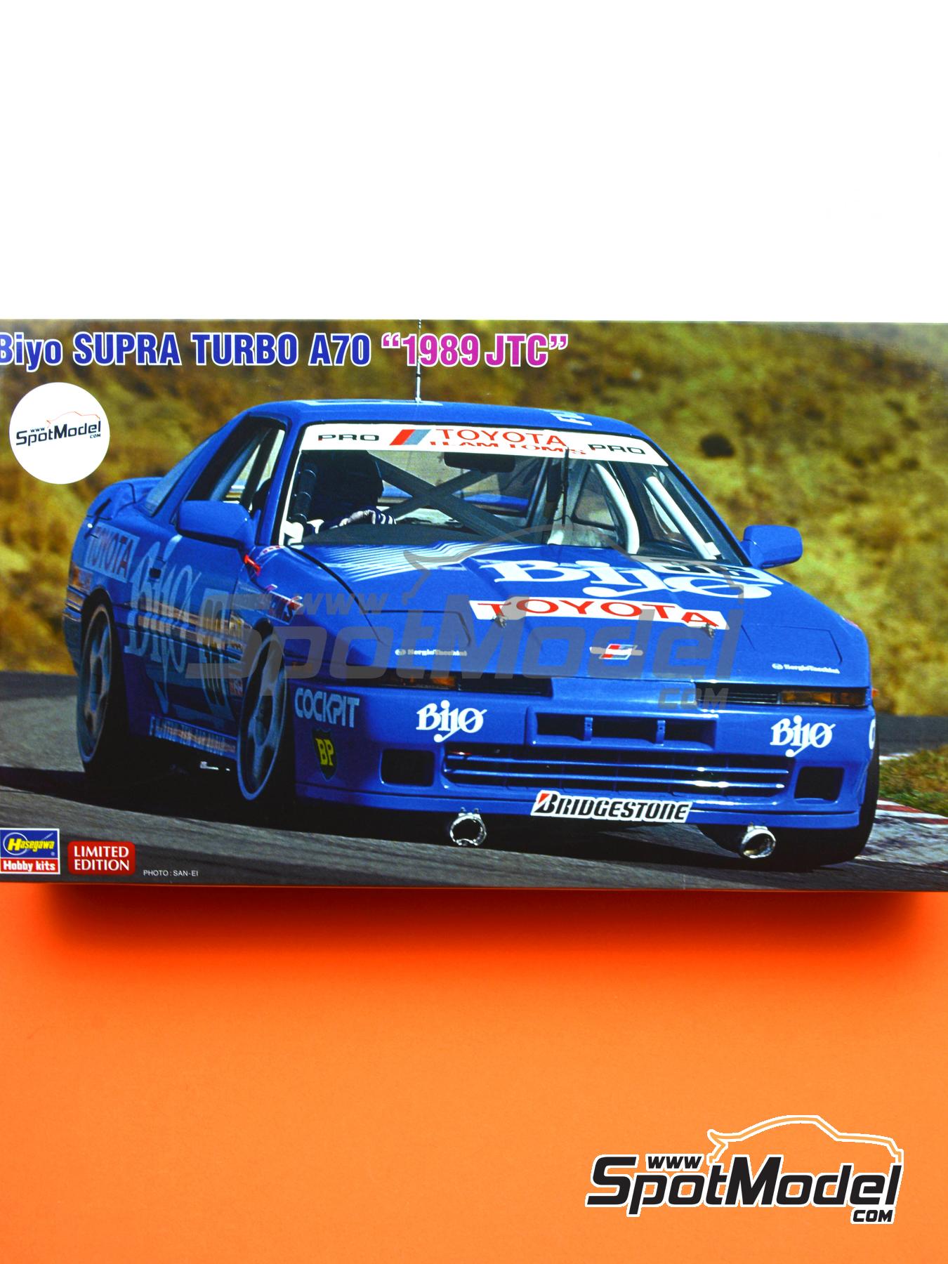 Hasegawa 20519: Car scale model kit 1/24 scale - Toyota Supra