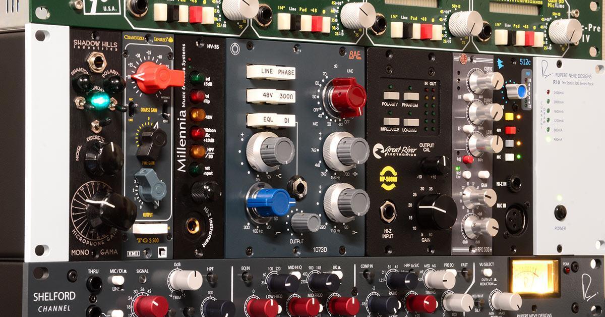 Great River ME-1NV Desktop Microphone Preamp | Sweetwater