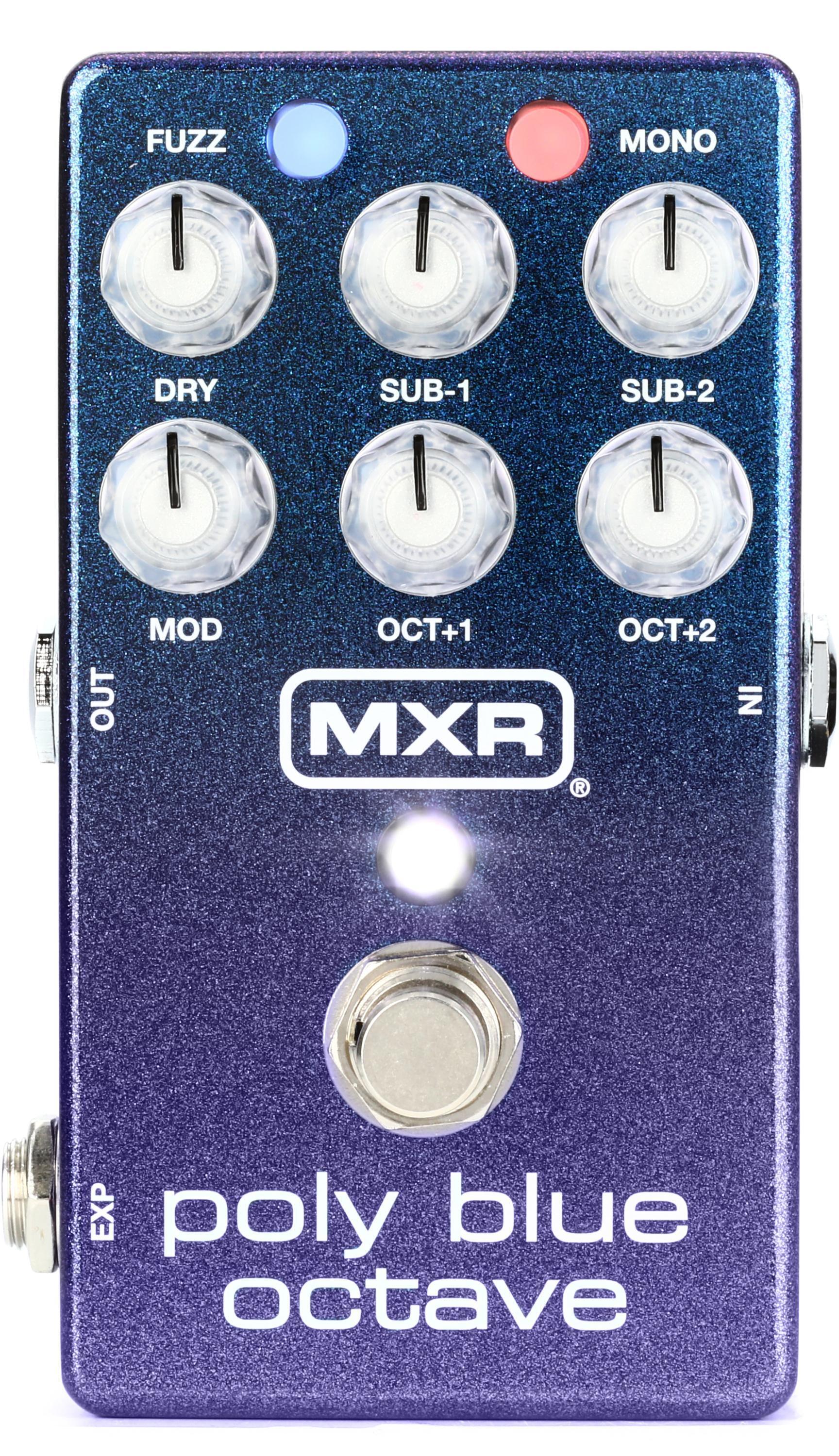 MXR Poly Blue Octave Pedal | Sweetwater