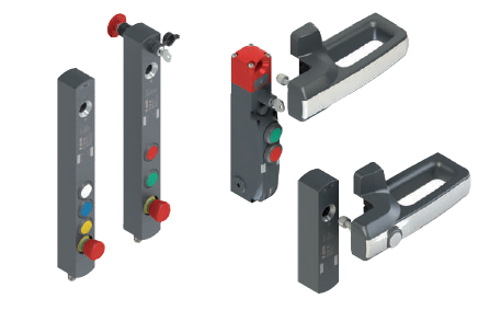 RFID Safety door switches with lock and integrated control devices