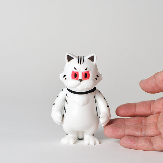 Sofubi 'Mozuku-Paisen' Zebra (Stoned Cat) – MELLOWIST