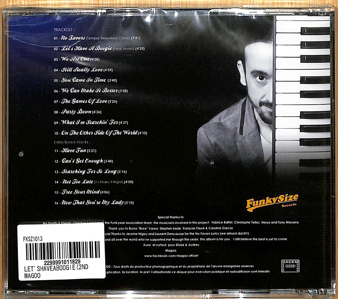 芽瑠璃堂 ＞ MAGOO 『Let's Have A Boogie (CD) (直輸入盤)』FKSZ1013RE