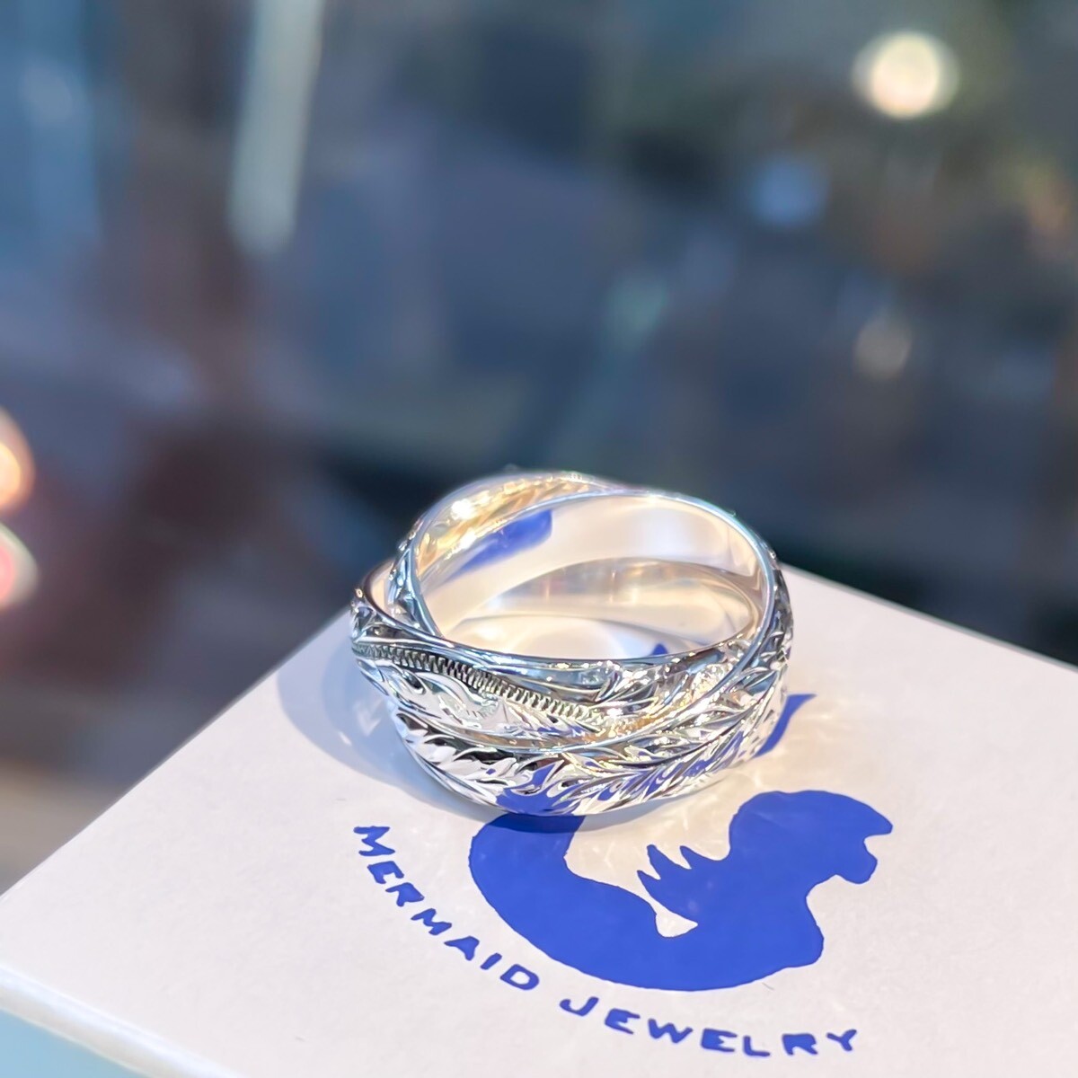 ハワイアンジュエリー 3連リング