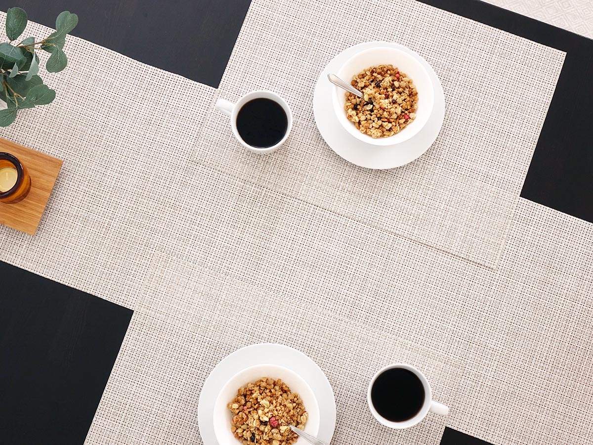 チルウィッチ ランチョンマット バスケットウィーブ｜ざっくりとした