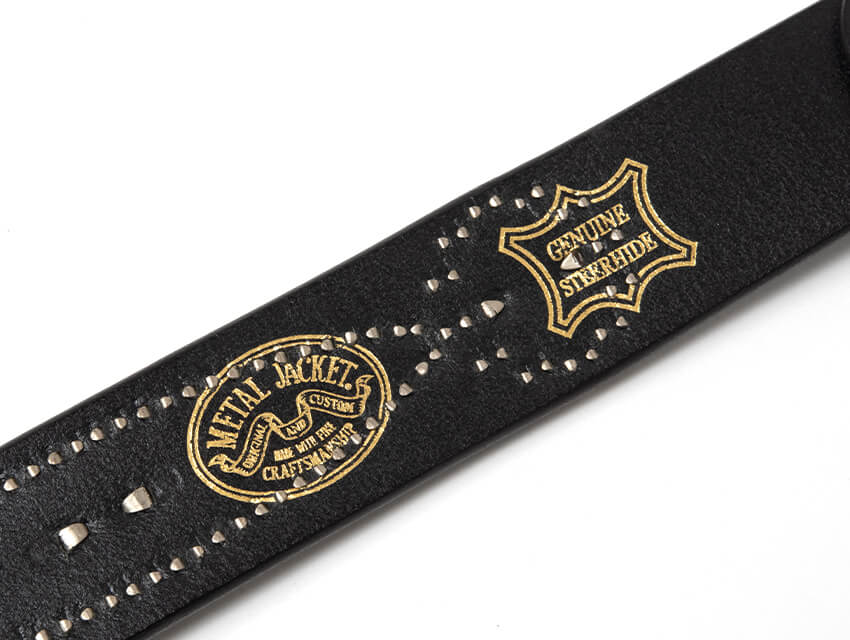 FLOWER CHAIN STUDDED BELT(23mm) | BELT | STORE | METAL JACKET