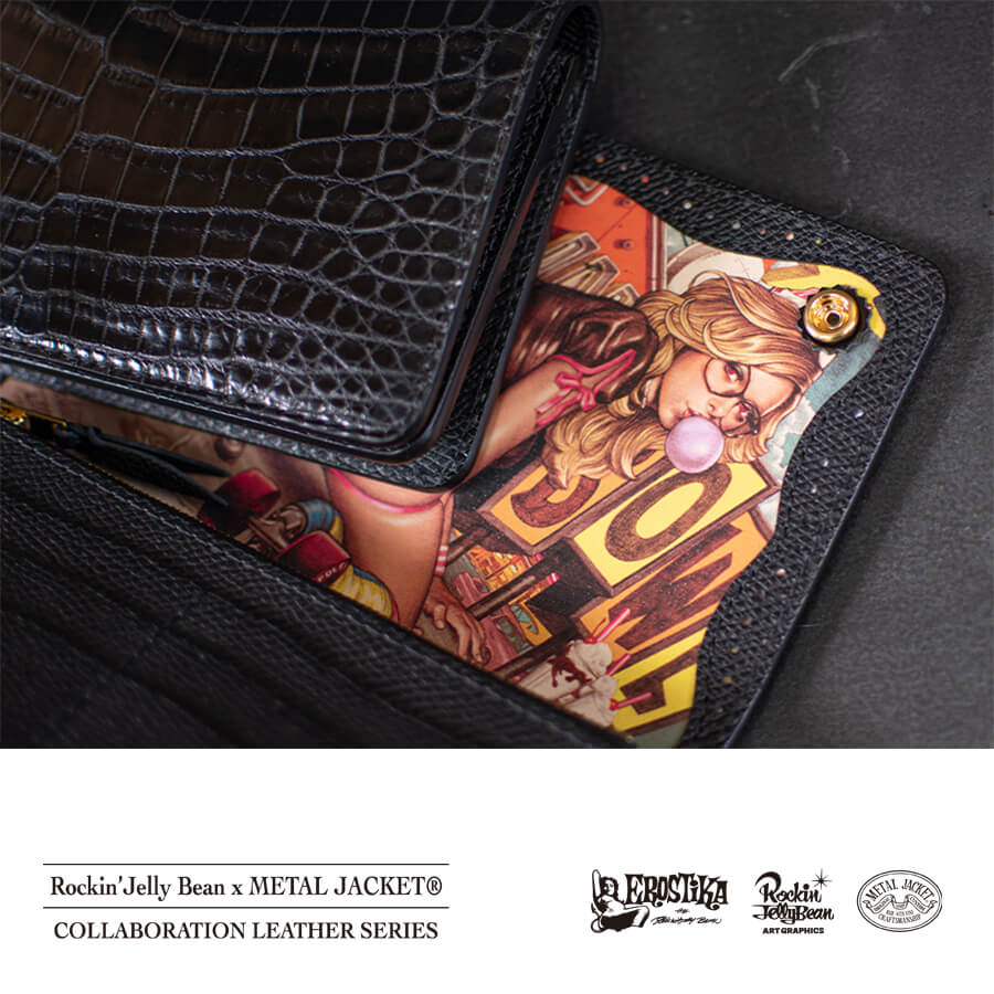 Rockin'Jelly Bean x METAL JACKET COLLABORATION -CROCODILE-受注受付