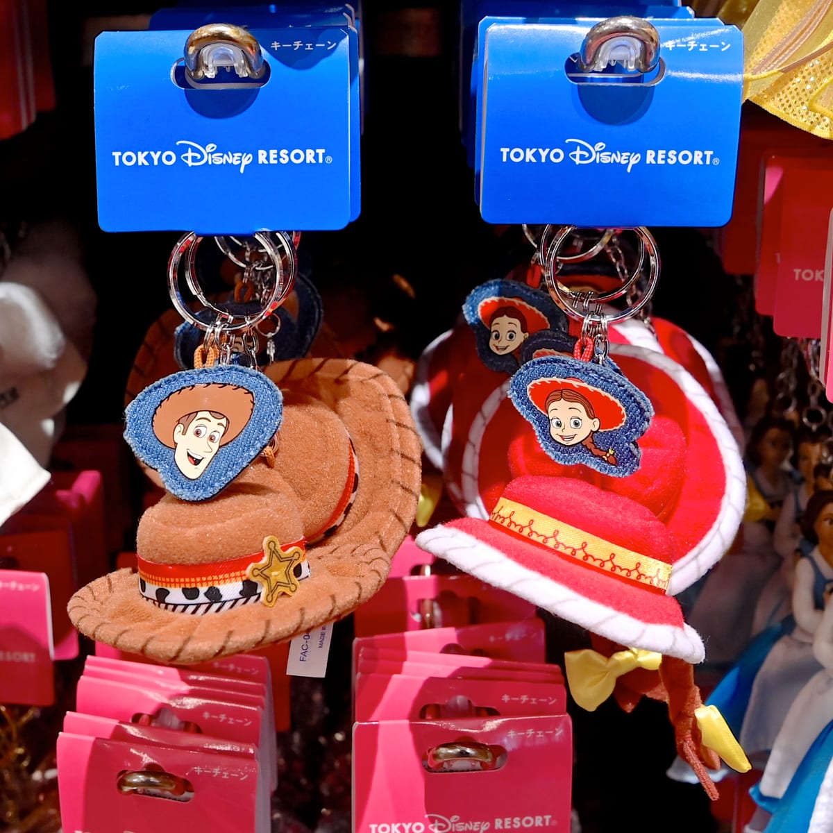 ウッディ・ジェシーデザイン！東京ディズニーランド ファンキャップ