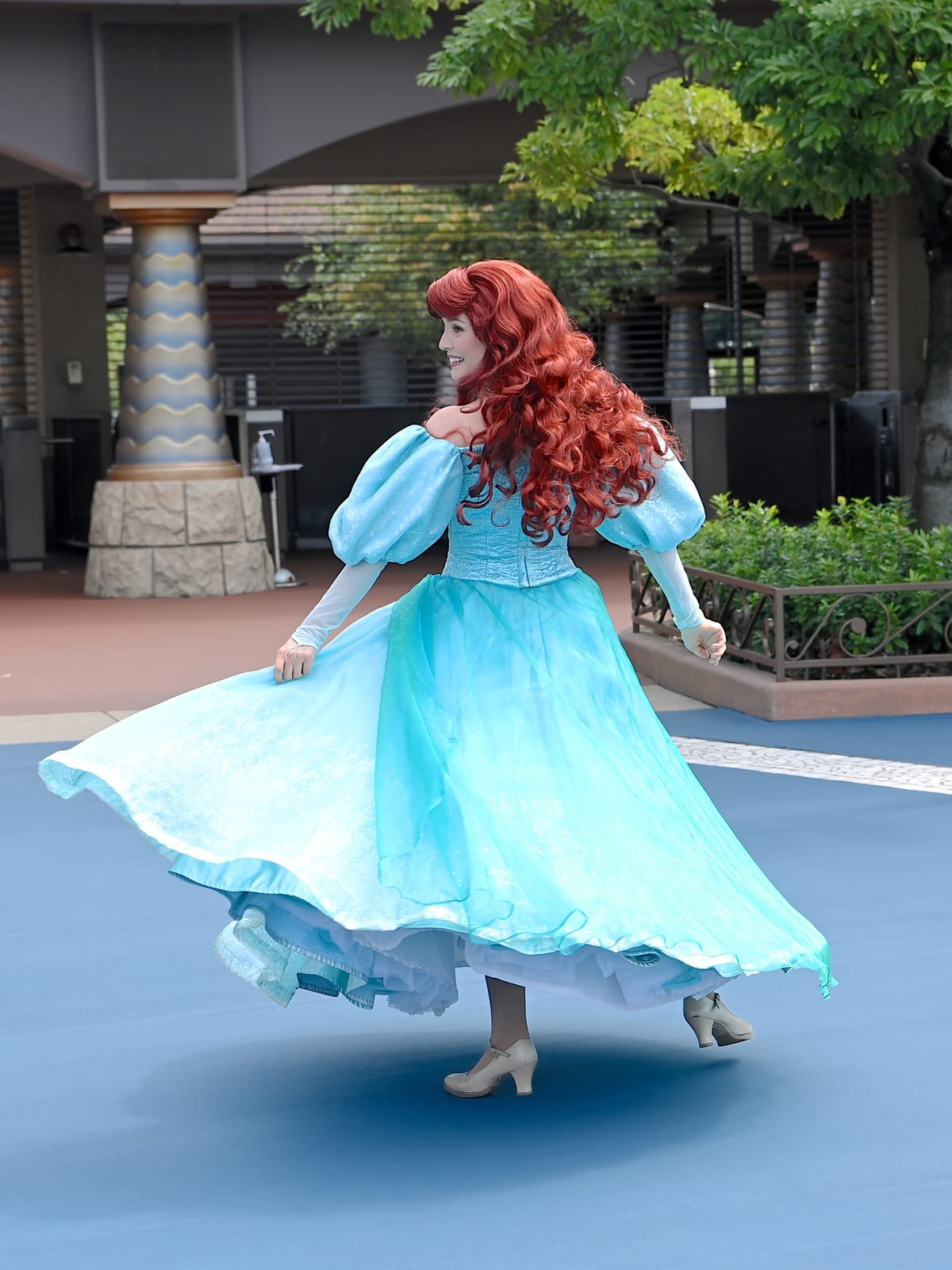 ドレス姿のアリエル・エリック登場！ディズニーシー・プラザ『リトル