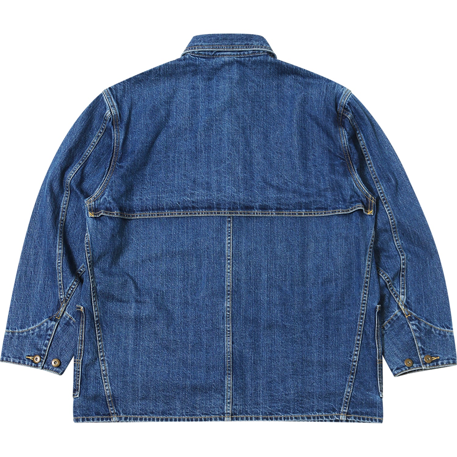 COMMON EDUCATION】DENIM MACKNAW COVERALL JACKET デニムマキノ