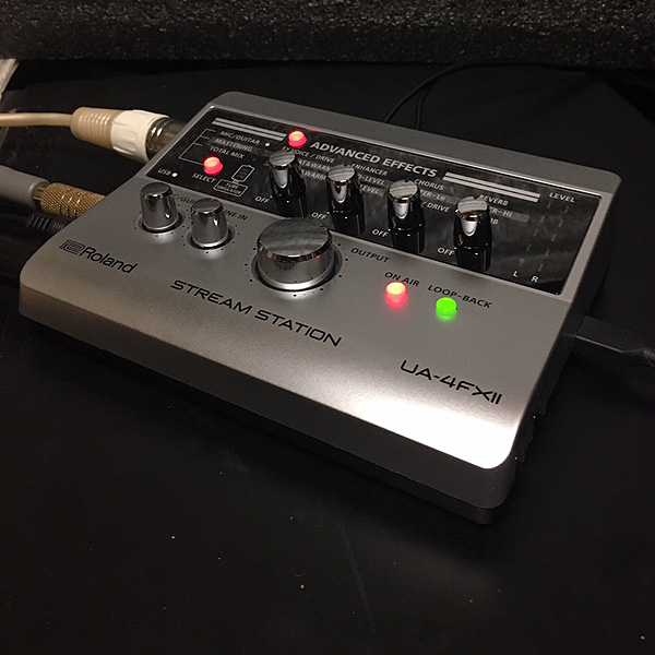 ネット配信を頻繁にされる方は必携！オーディオインターフェース