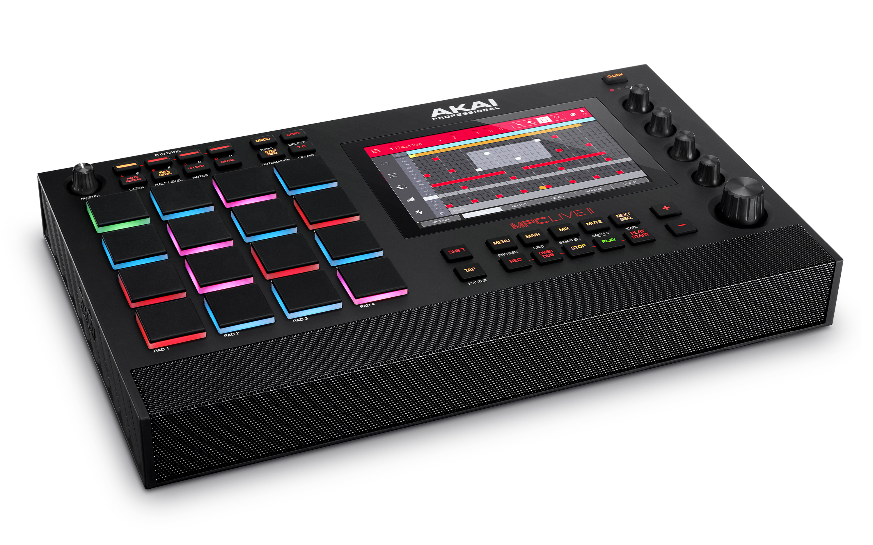 AKAI】MPC LIVE 2 充電式バッテリー・スピーカーを内蔵ドラムマシン