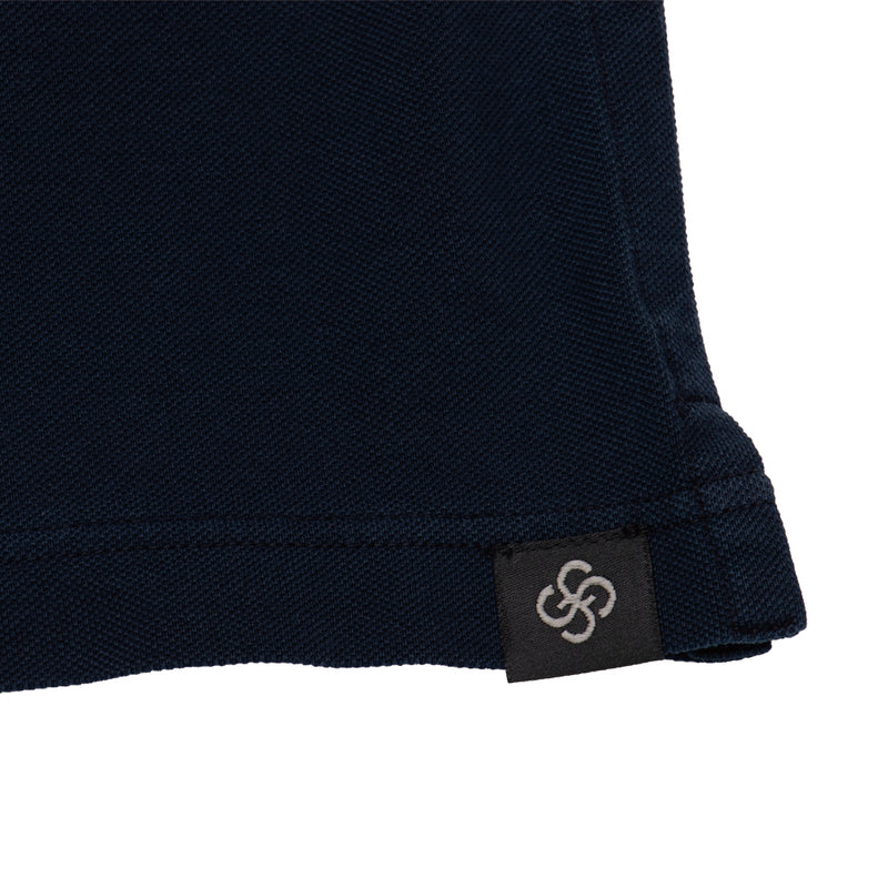 鹿の子 製品染め ポロシャツ S/SLV ネイビー – MINIMAL WARDROBE