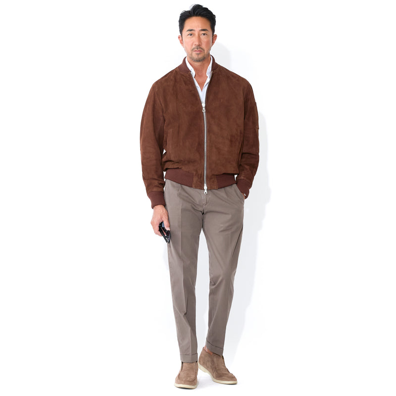 復刻版 MA-1 タイプボンバーブルゾン ブラウン – MINIMAL WARDROBE