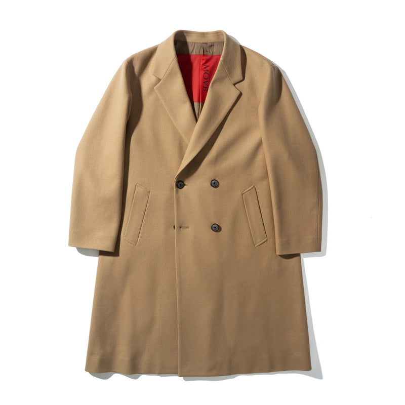 Optima16.5 Merino Jersey オーバーサイズ ダブルチェスター キャメル