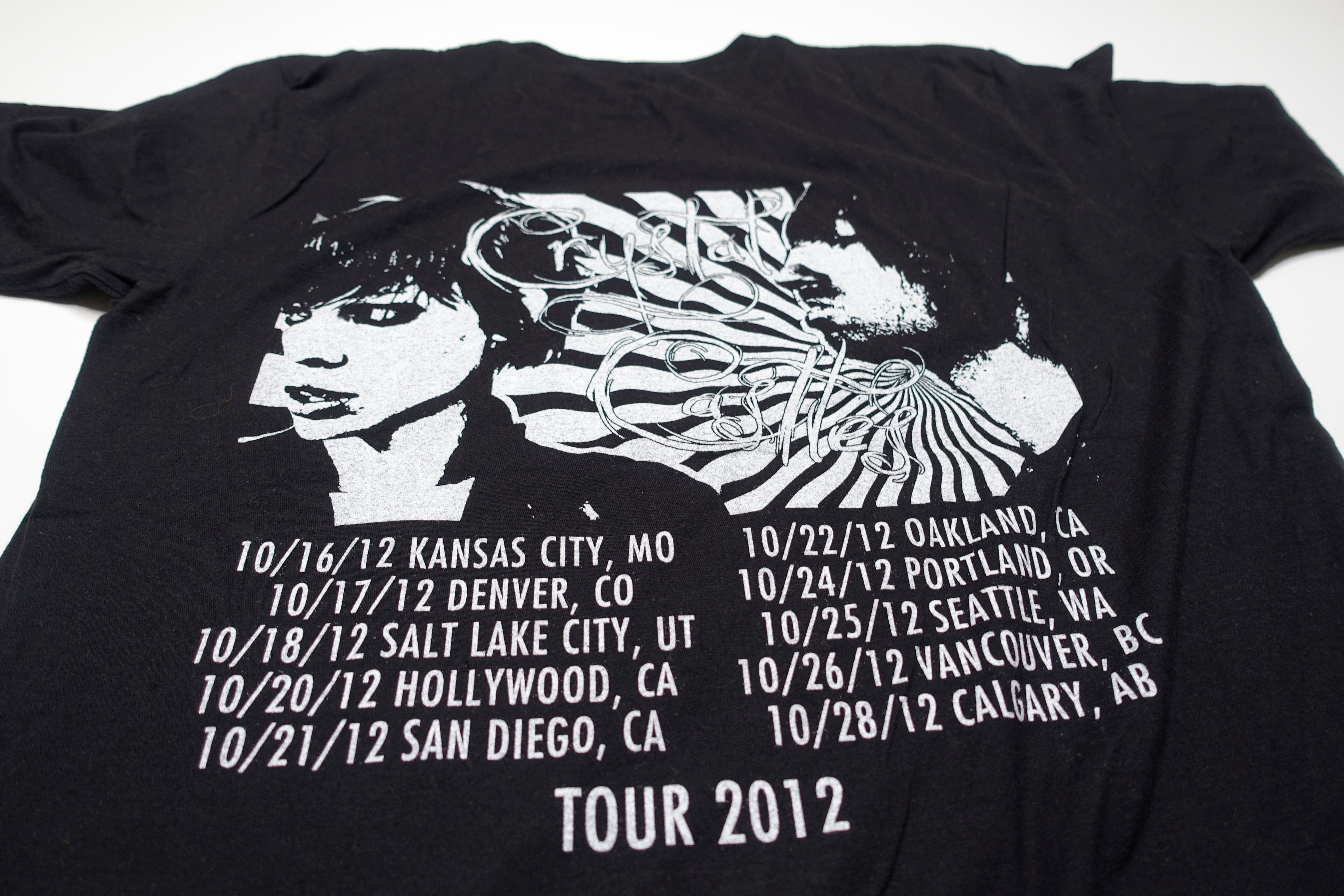 Crystal Castles ‎– III / Madonna Black Eye (Bootleg?) 2012 US Tour Shi