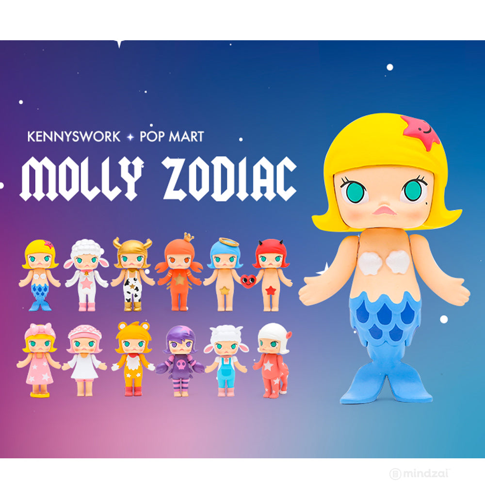 Molly Zodiac Blind Box Series by Kennyswork x POP MART - Mindzai