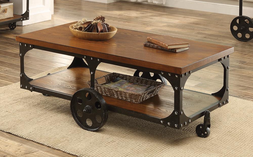 Rustic Cherry Coffee Table | Coffee Table | Michael's Discount