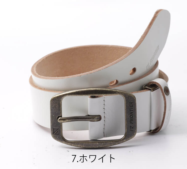 アイズフロンティア リアルレザーワンピンベルト 90071｜作業服・作業