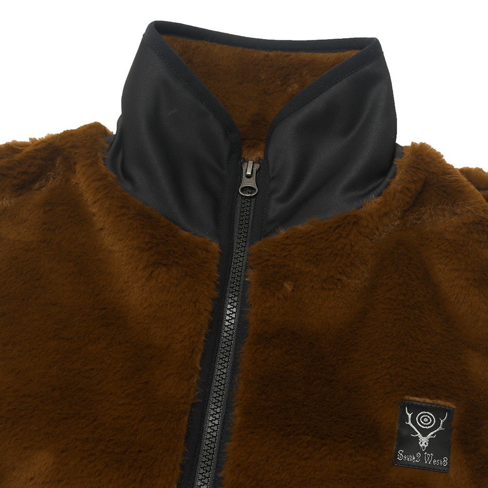 South2 West8[サウス2 ウェスト8]Piping Vest Micro Fur LQ703A