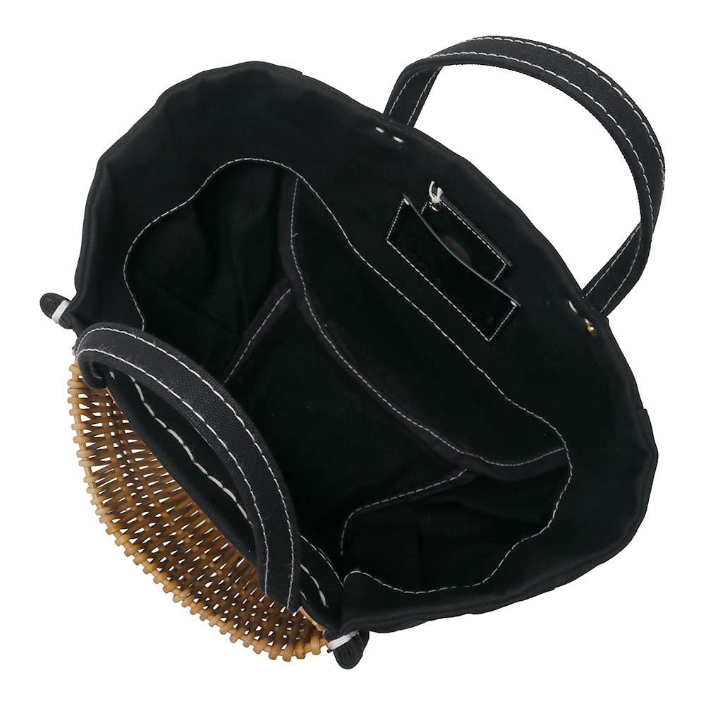 クーポン対象］ eb・a・gos[エバゴス]キャンバス・カゴポケット付き