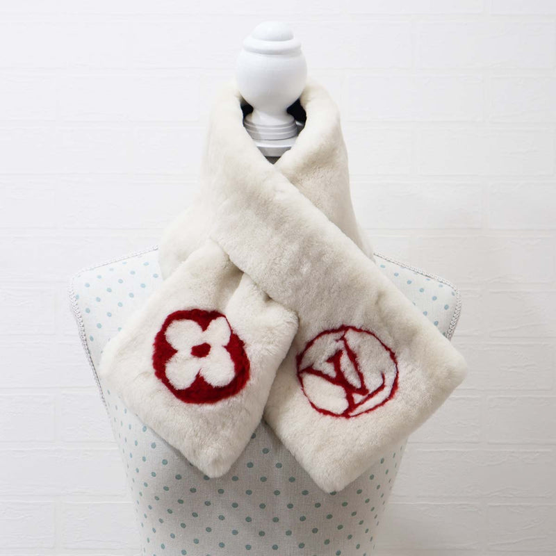 LV エシャルプシャーリングダーリン ムートン マフラー モノグラム