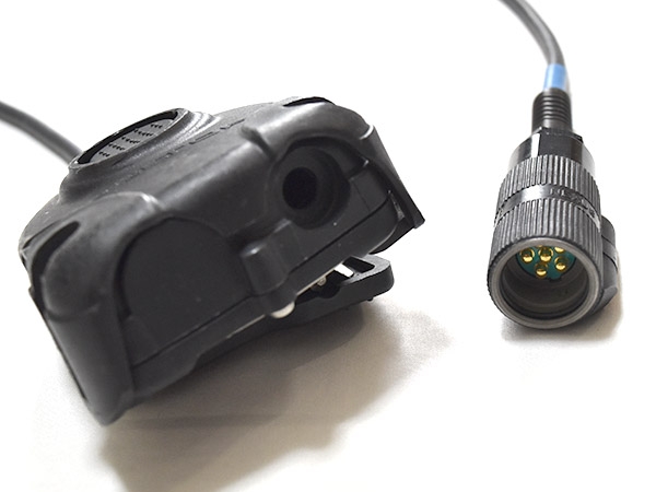 米軍実物 PELTOR PTT スイッチ アダプター 無線機 MBITR PRC-148/152