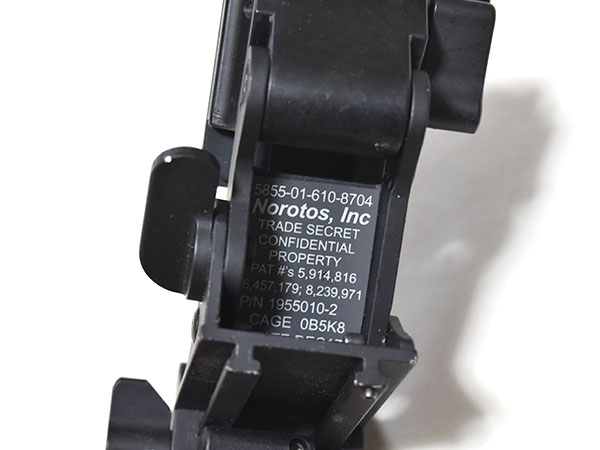 米軍実物 新型 NOROTOS ノロトス RHINO2 NVG マウント USMC ARMY