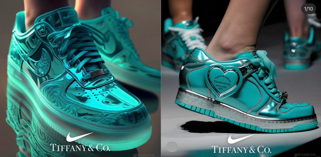 How Nike's Tiffany AF1 collaboration bested AI | by Laura Houlberg