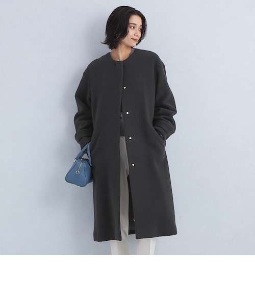 size SHORT/TALLあり］SENTDALE WOOL セントデールウール ノーカラー