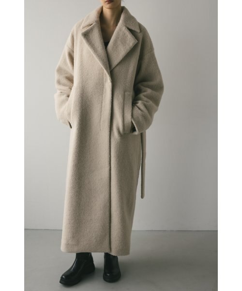 2WAYカラーベルトロングコート｜スタイルミキサーの通販｜&mall