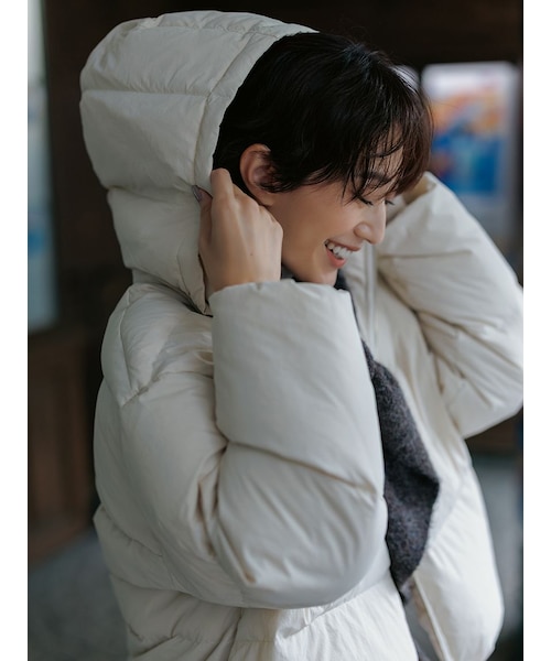 フレンチダウンテントシルエットジャケット｜ミラオーウェンの通販
